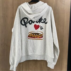 Cozy Gray Hoodie with Chicago Graphic